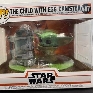Funko Pop! Grogu The Child with Egg Canister 407